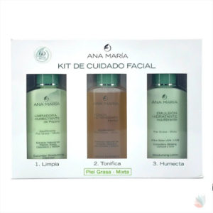 Kit Cuidado Facial Piel Mixta – Grasa